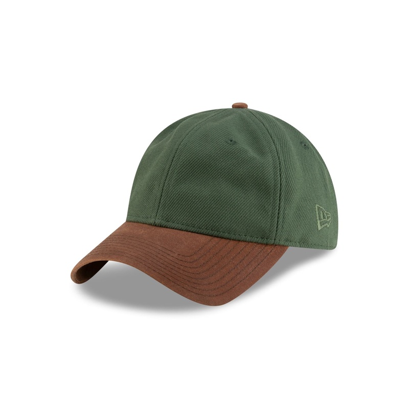 New Era Cap Heavy Twill Green 9TWENTY Adjustable Hat One Size