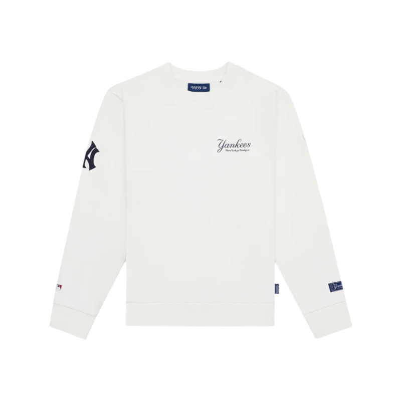 New York or Nowhere x New York Yankees Optic White Crewneck S