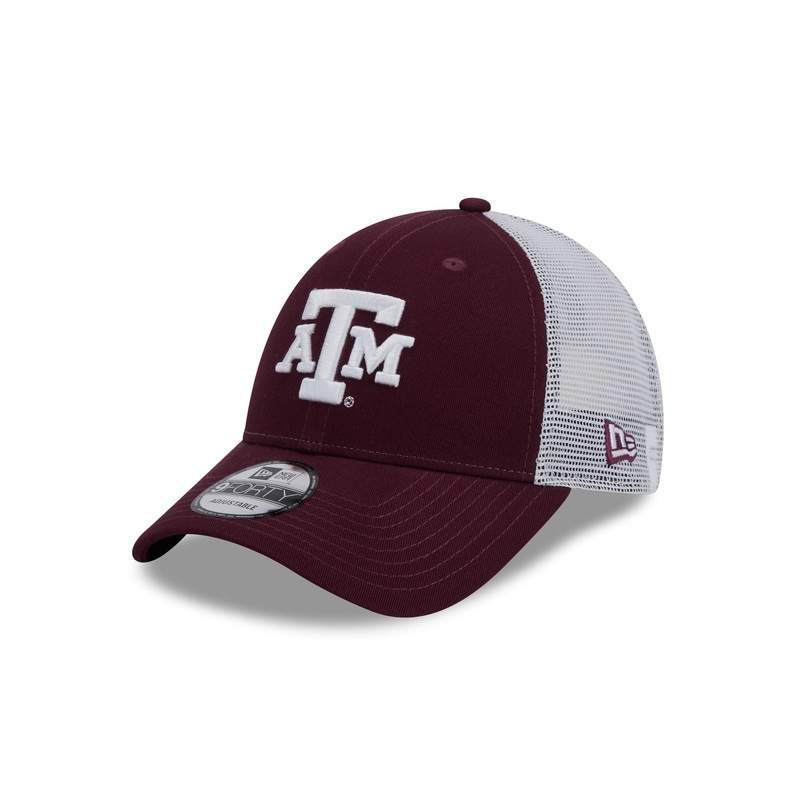 Texas A&M Aggies Maroon 9FORTY Trucker Hat One Size