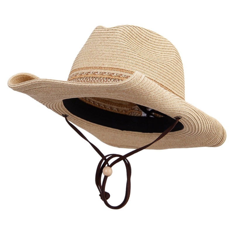 Women’s 3.5″ Brim Cowboy Hat Wheat One Size