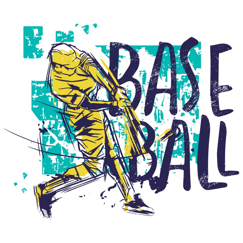 Baseball Grunge Default Title One Size