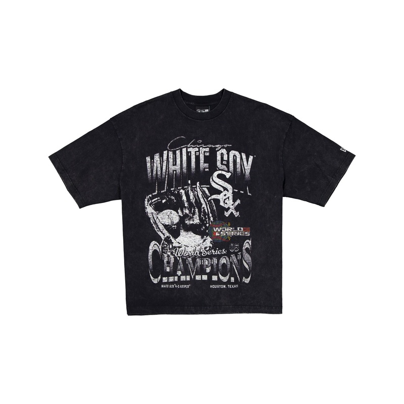 Chicago White Sox 2005 World Series Champions Sport Classics Black T-Shirt S
