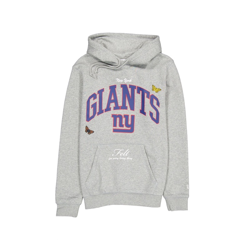 FELT x New York Giants Gray Hoodie S