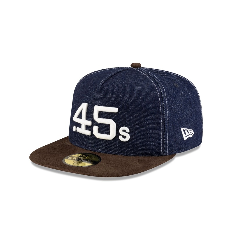 Houston Colts Houston Pack Denim 59FIFTY A-Frame Fitted Hat 7
