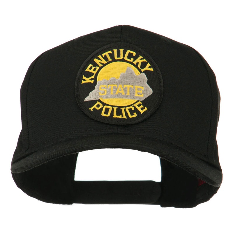 Kentucky State Police Patched High Profile Cap Black One Size