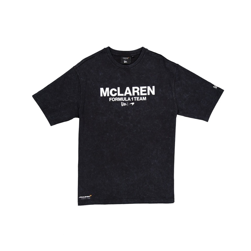 McLaren Formula 1 Team Pigment Wash Black T-Shirt S