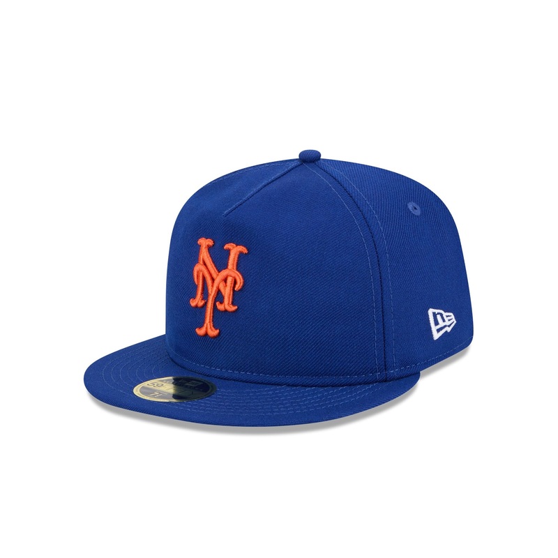 New York Mets Boho Wool Retro Crown 59FIFTY Fitted Hat 7