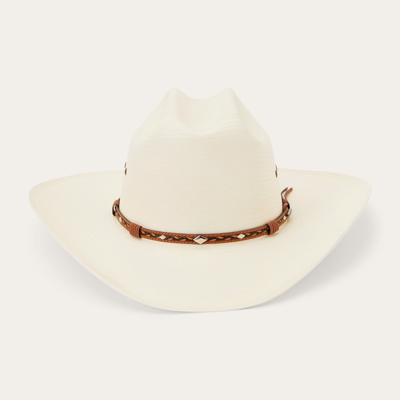 Ocala 8X Straw Cowboy Hat Natural 6 3/4