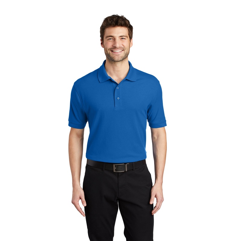 Port Authority K500 Silk Touch Polo – Strong Blue Strong Blue XS