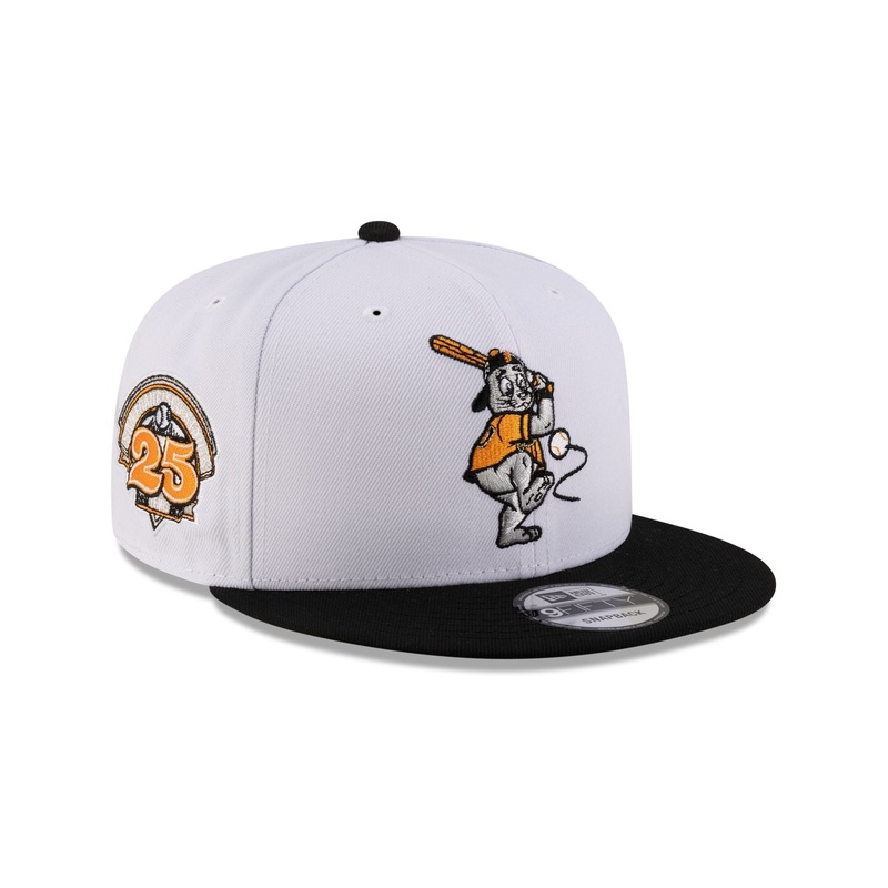 San Francisco Giants Mascot White 9FIFTY Snapback Hat One Size