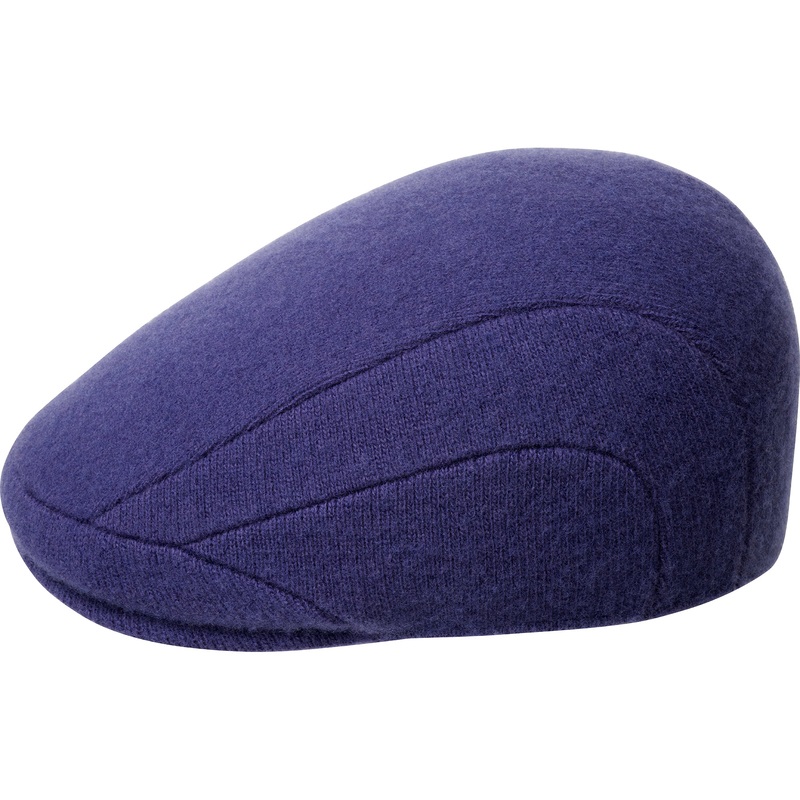 Wool 507 Flat Cap Black S