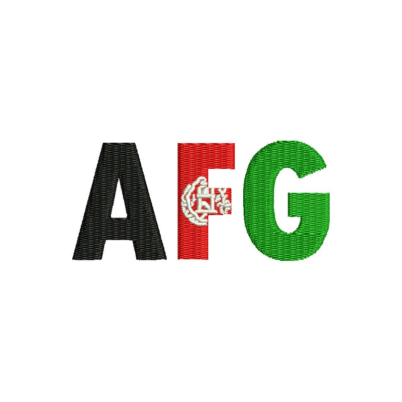 Afghanistan AFG Flag Default Title One Size