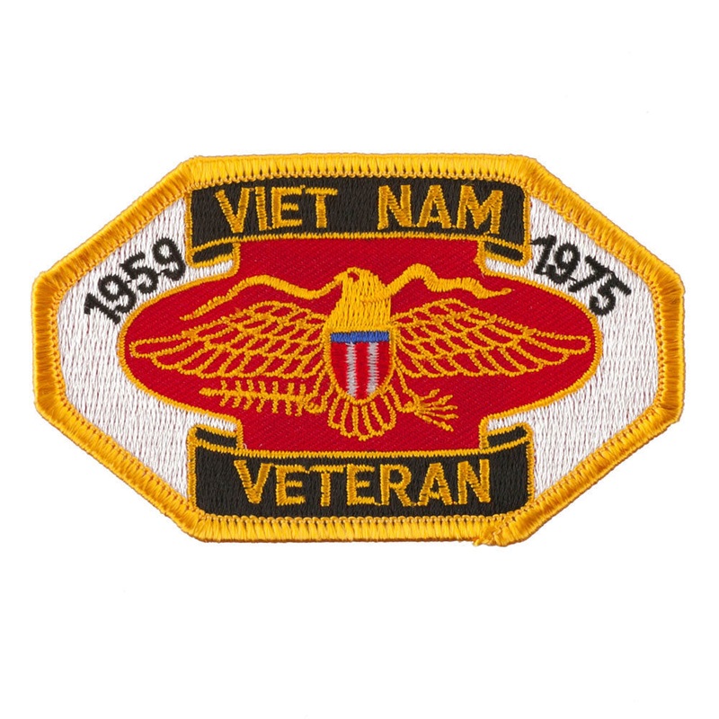 American Vietnam Patch Vietnam Veteran One Size