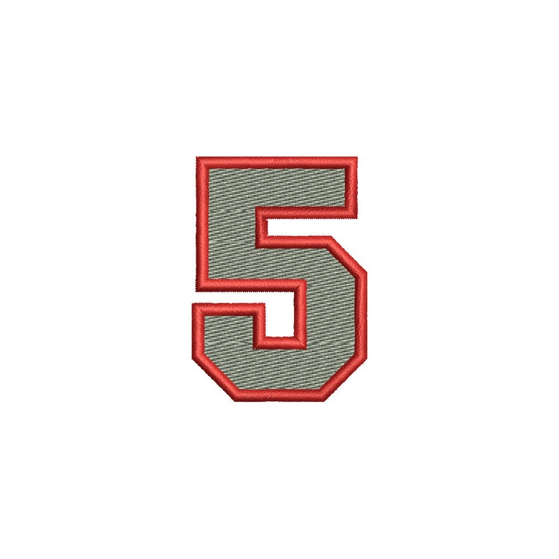 Athletic Number 5 Default Title One Size
