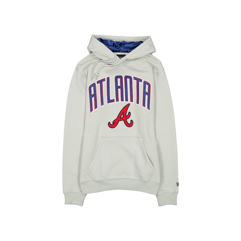 Atlanta Braves Color Pack Gray Hoodie S