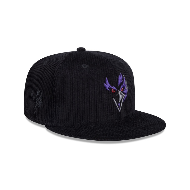 Baltimore Ravens Color Pop Cord 59FIFTY Fitted Hat 7