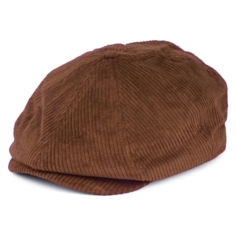 Brixton Hats Brood Corduroy Newsboy Cap – Amber Small-56cm