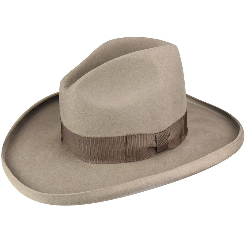 Clayton Cowboy Western Hat Black 6 5/8