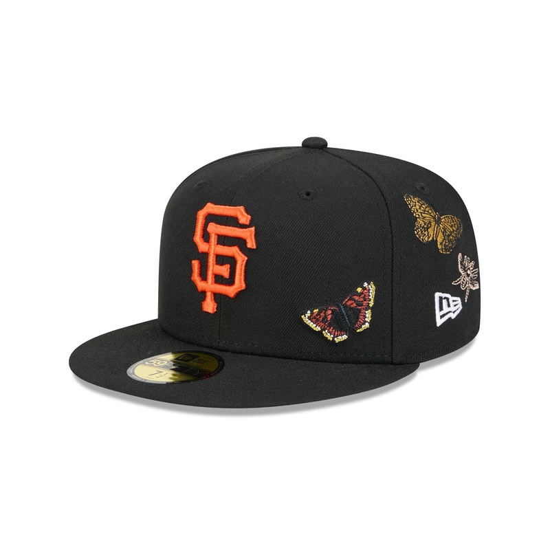 FELT x San Francisco Giants Black 59FIFTY Fitted Hat 7