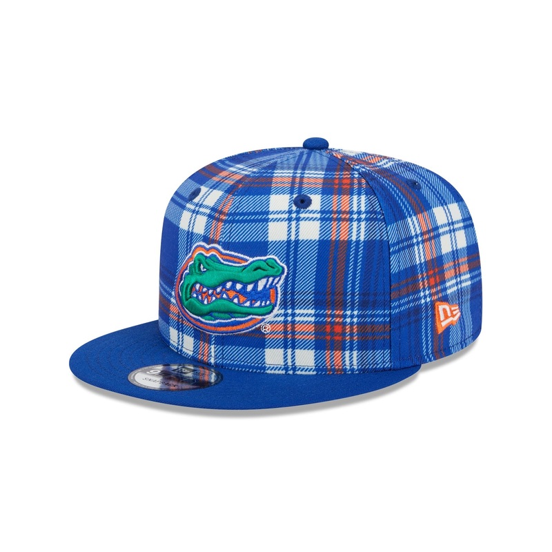 Florida Gators Plaid 9FIFTY Snapback Hat One Size