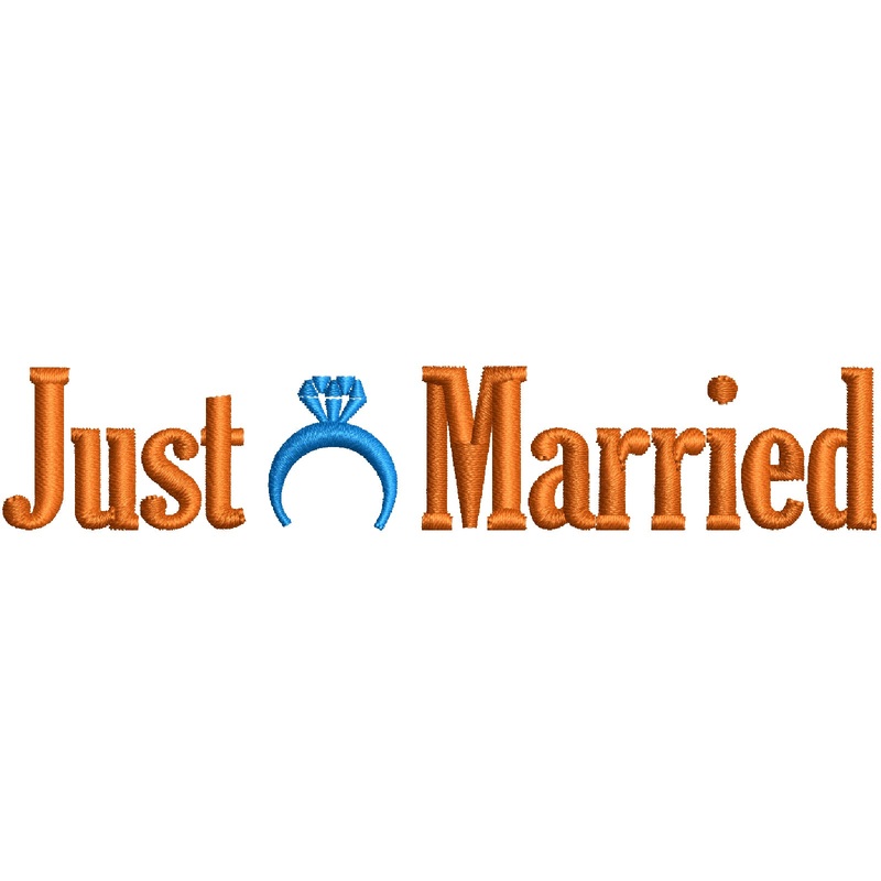 Just Married Ring Default Title One Size