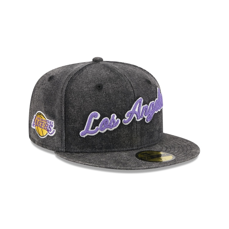 Los Angeles Lakers Sport Classics Pastel 59FIFTY Fitted Hat 7