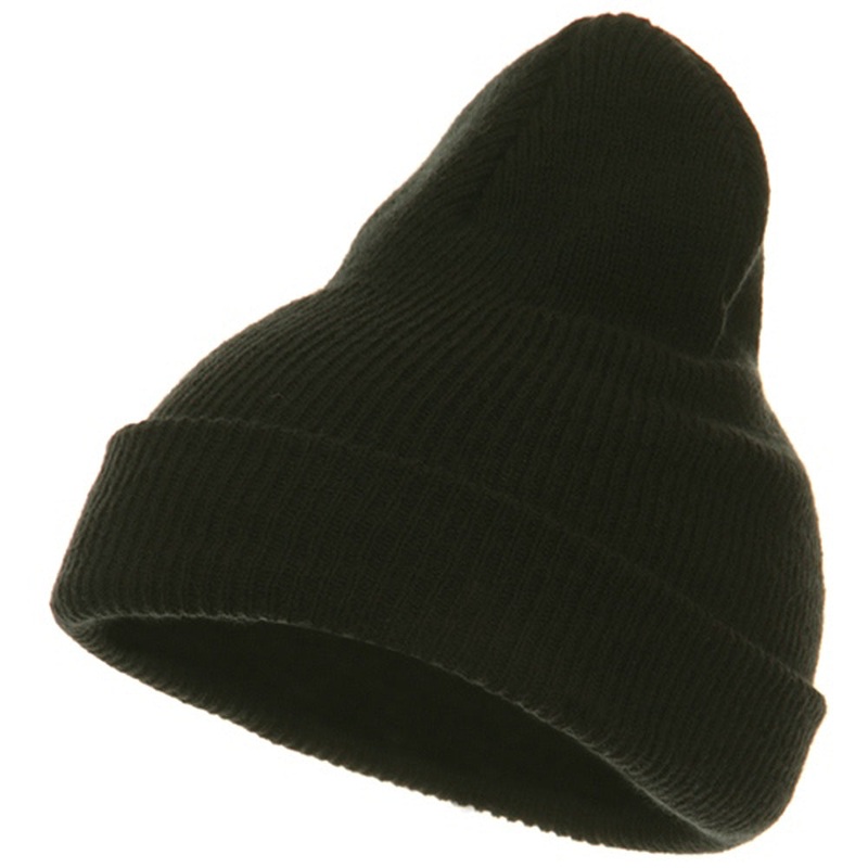 Toddler Knit Cuff Beanie Light Grey One Size