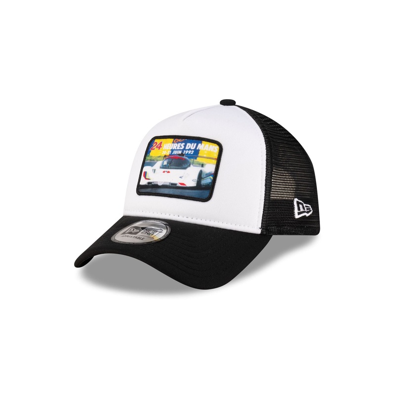24 Hours of Le Mans Patch Black 9FORTY A-Frame Trucker Hat One Size