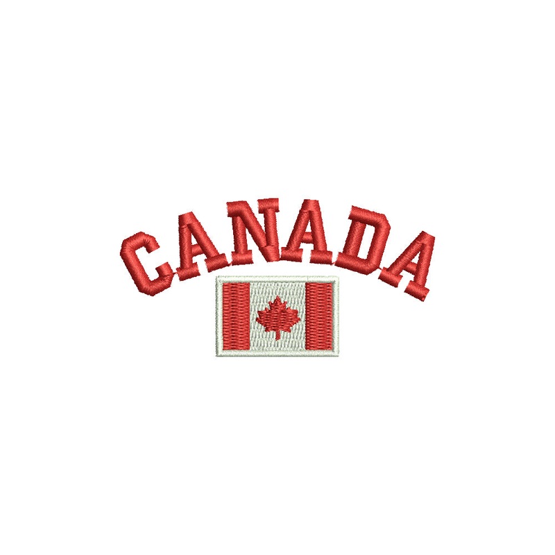 Canada with Flag Default Title One Size