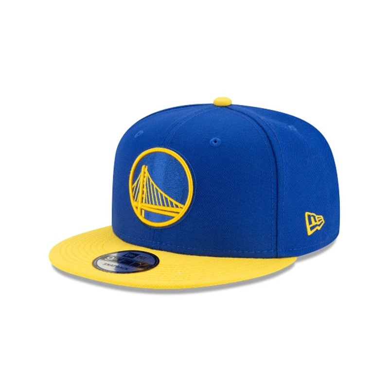 Golden State Warriors Two Tone 9FIFTY Snapback Hat One Size