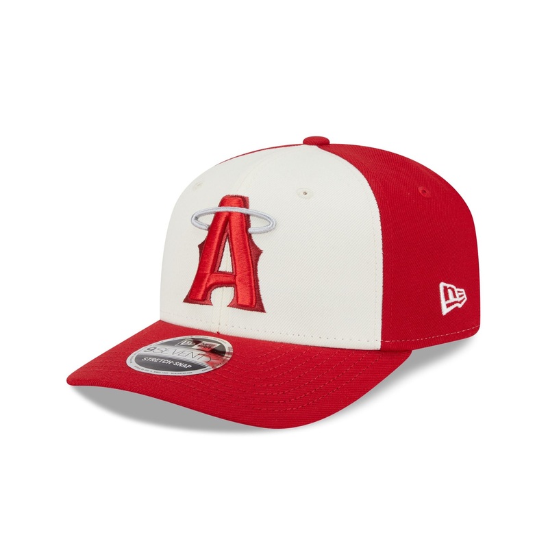 Los Angeles Angels City Connect 9SEVENTY Stretch-Snap Hat One Size