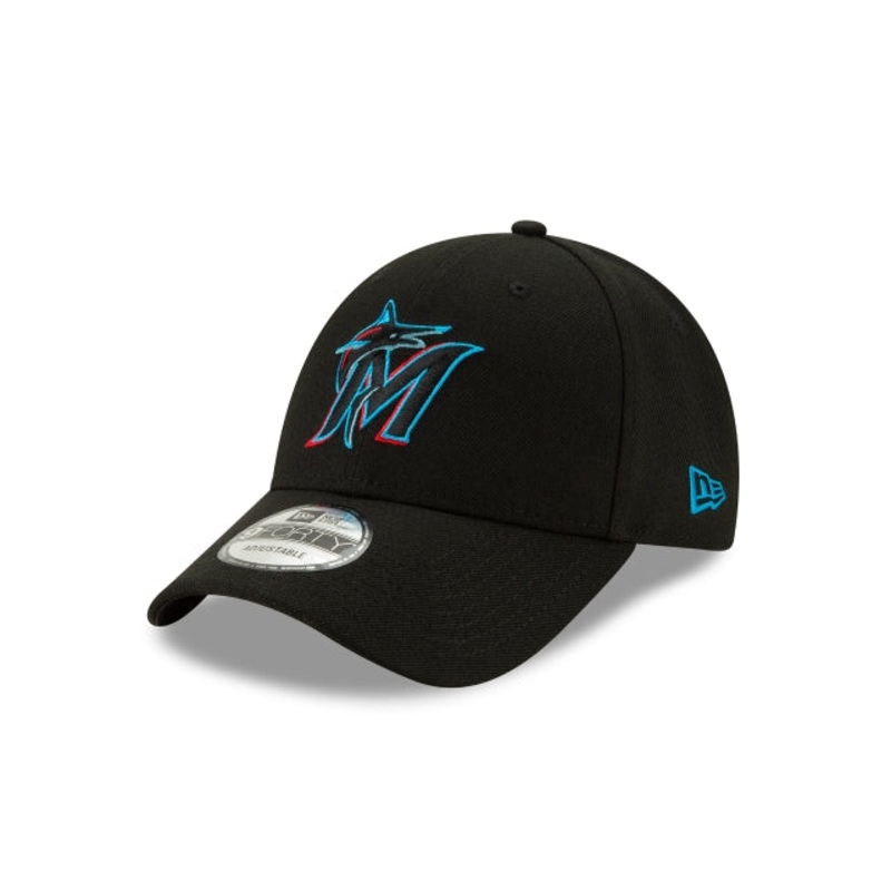 Miami Marlins 2019 The League 9FORTY Adjustable Hat One Size