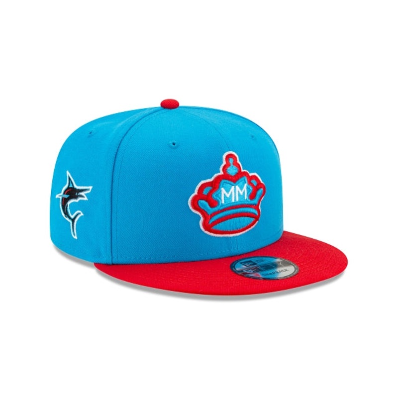 Miami Marlins City Connect 9FIFTY Snapback Hat One Size
