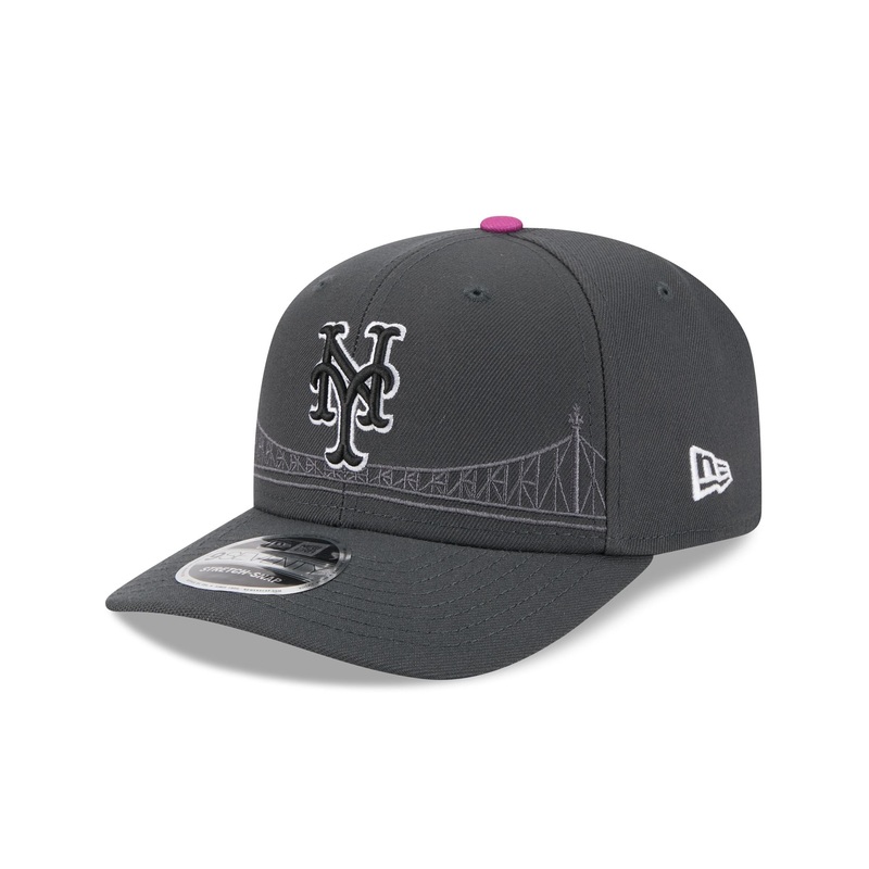 New York Mets City Connect 9SEVENTY Stretch-Snap Hat One Size