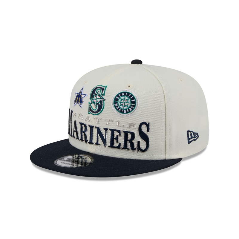 Seattle Mariners Archive 9FIFTY Snapback Hat One Size