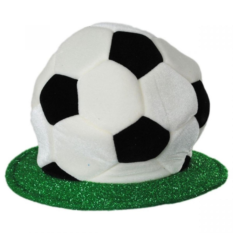 Soccer Ball Plush Hat MULTI ONE SIZE FITS MOST