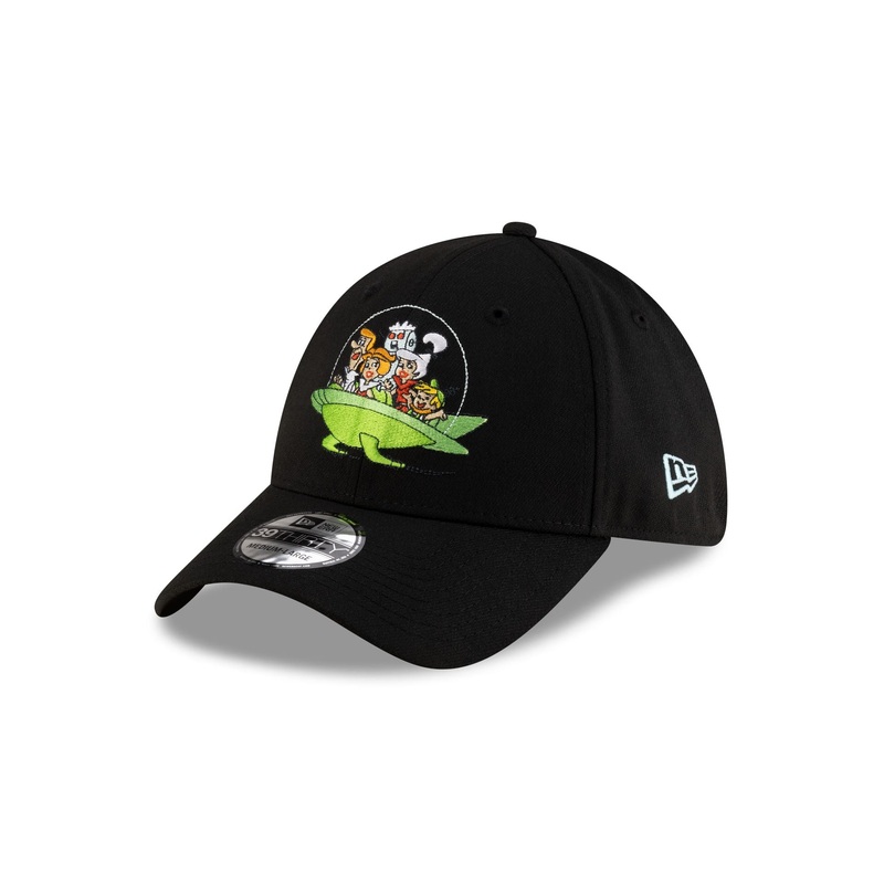 The Jetsons Black 39THIRTY Stretch Fit Hat S/M