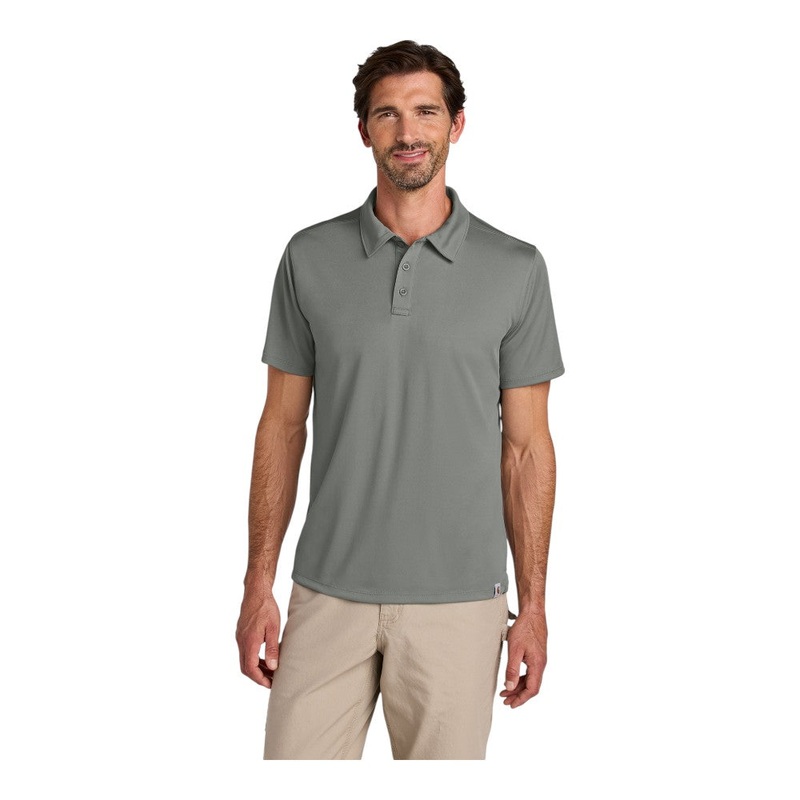 Carhartt CT106899 Force Sun Defender Polo Asphalt Grey S