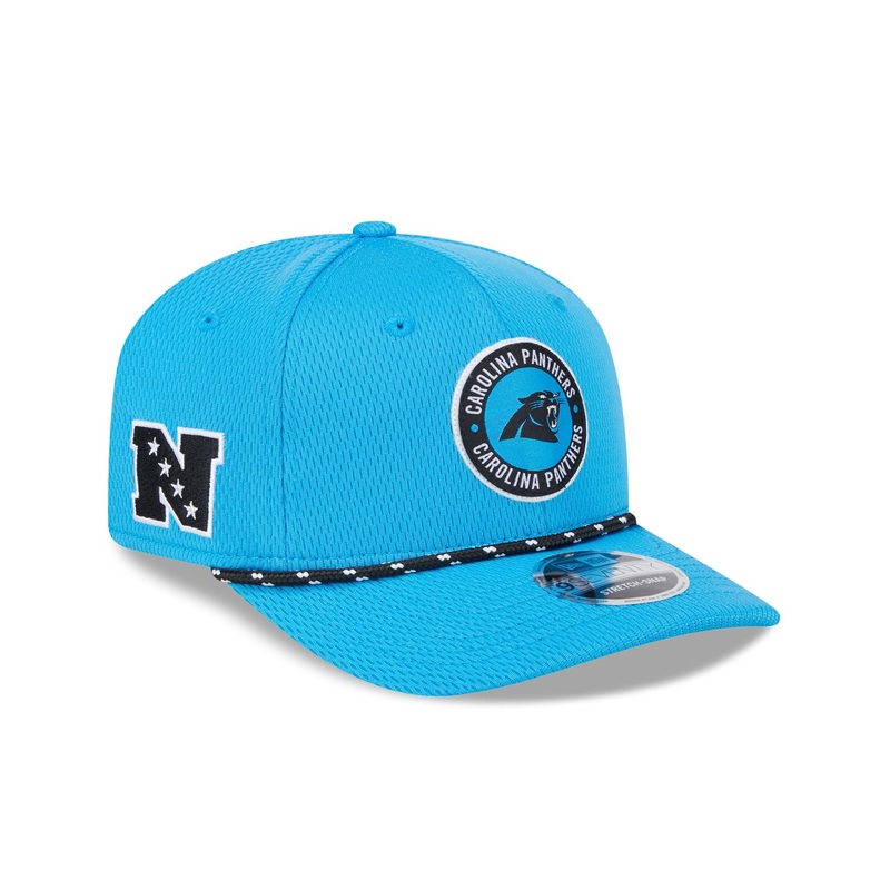 Carolina Panthers 2024 Sideline 9SEVENTY Stretch-Snap Hat One Size