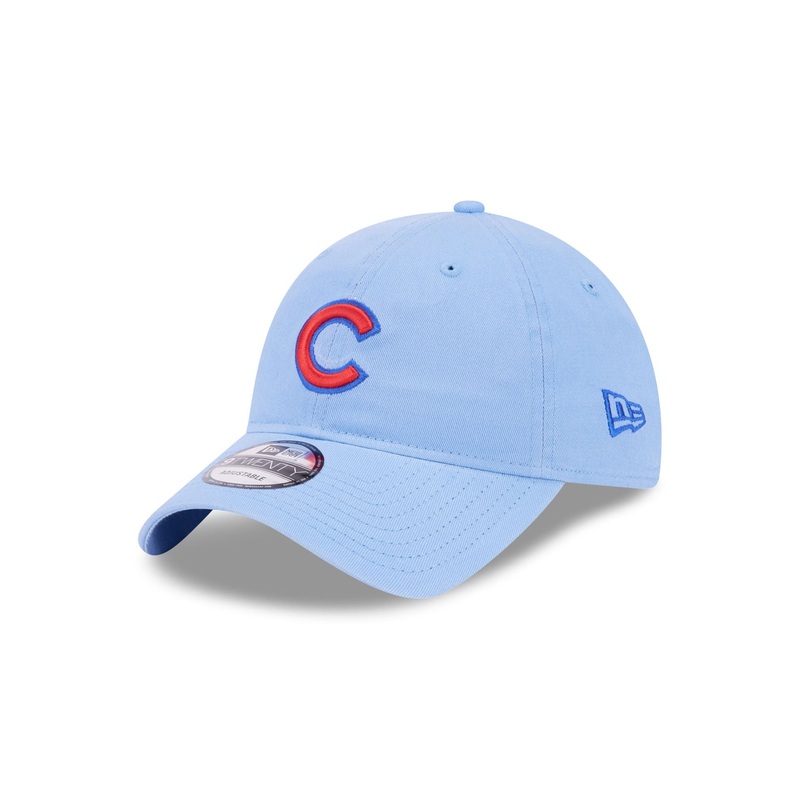 Chicago Cubs Sky Blue 9TWENTY Adjustable Hat One Size