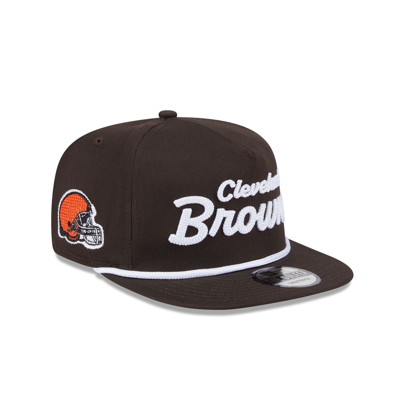 Cleveland Browns Team Text Golfer Hat One Size