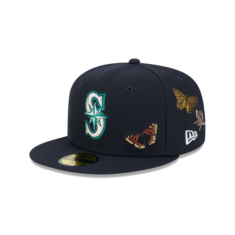 FELT x Seattle Mariners Navy 59FIFTY Fitted Hat 7