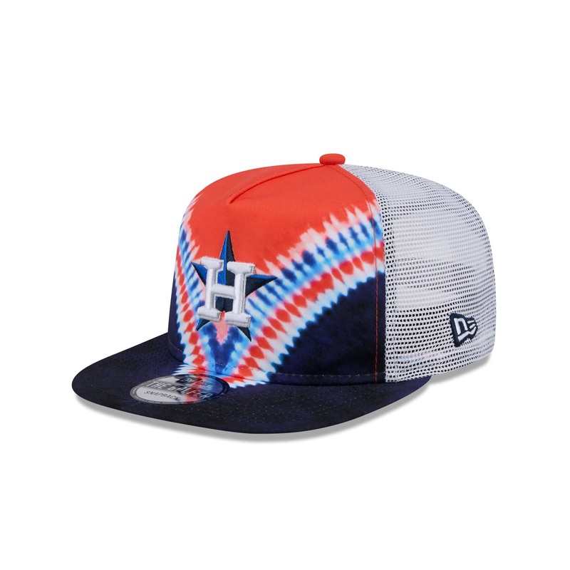 Houston Astros Tie-Dye Golfer Hat One Size