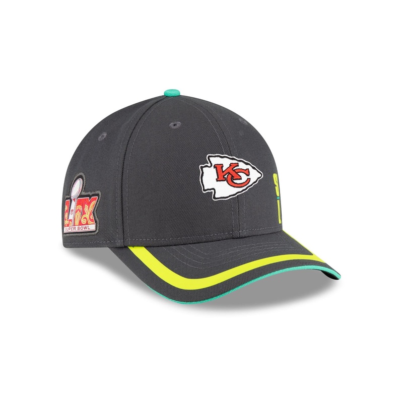 Kansas City Chiefs Super Bowl LIX Participation 9FORTY M-Crown Snapback Hat One Size