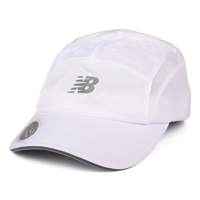 New Balance Hats Performance V 3.0 5 Panel Cap – White Adjustable
