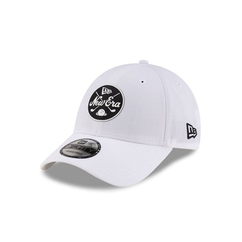 New Era Golf Repreve White 9FORTY Snapback Hat One Size