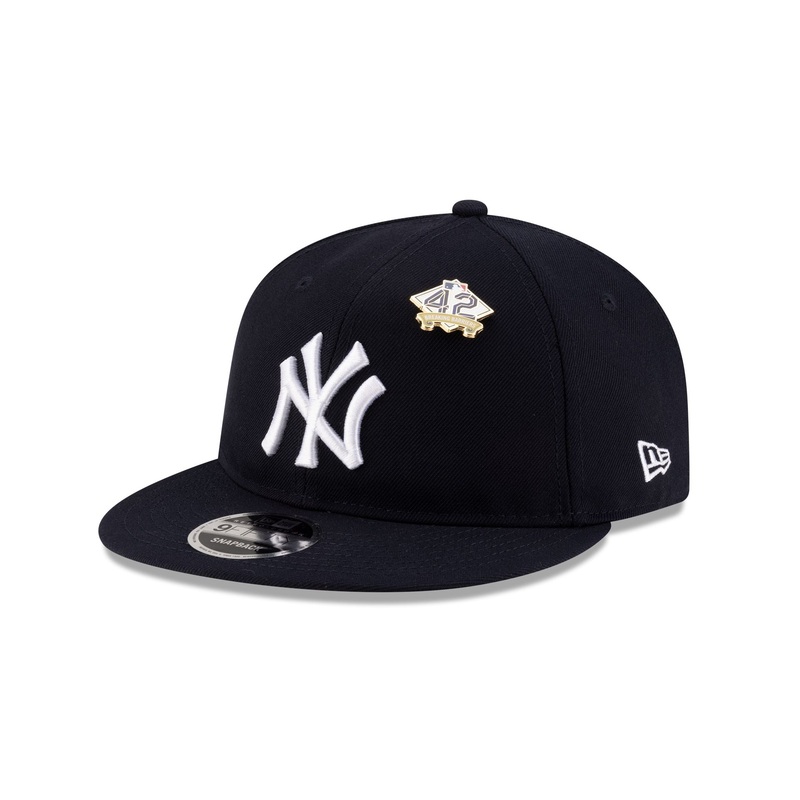 New York Yankees Jackie Robinson Day 2025 Retro Crown 9FIFTY Snapback Hat One Size