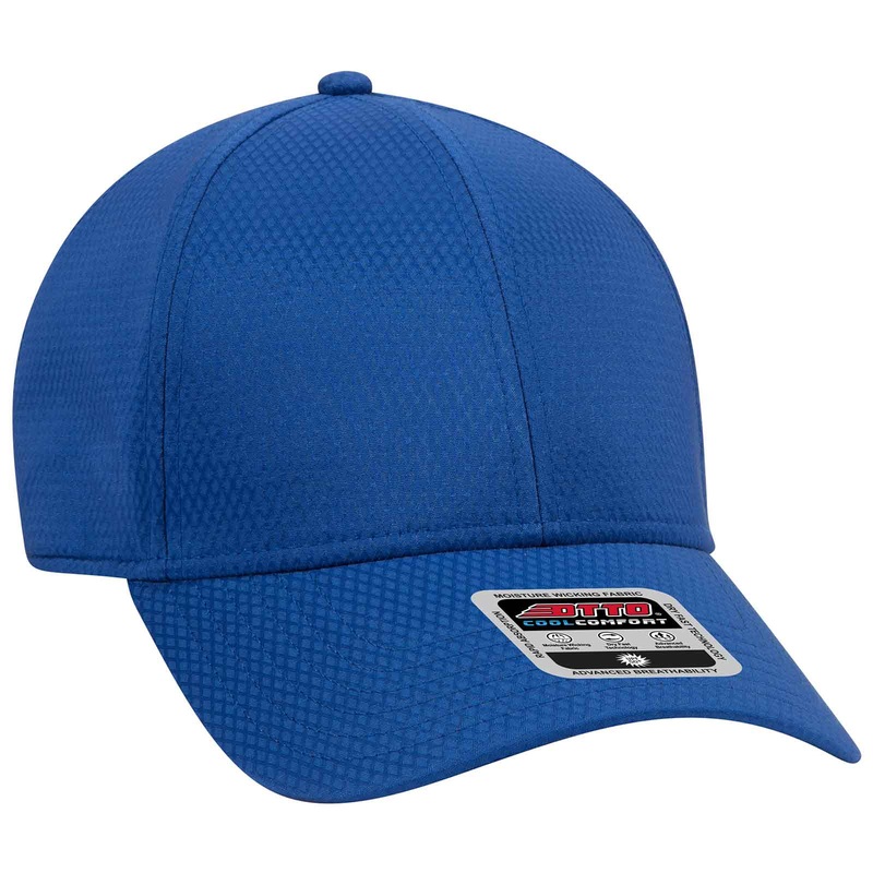 OTTO CAP UPF 50+ 6 Panel Low Profile Baseball Cap – 19-1253 Royal