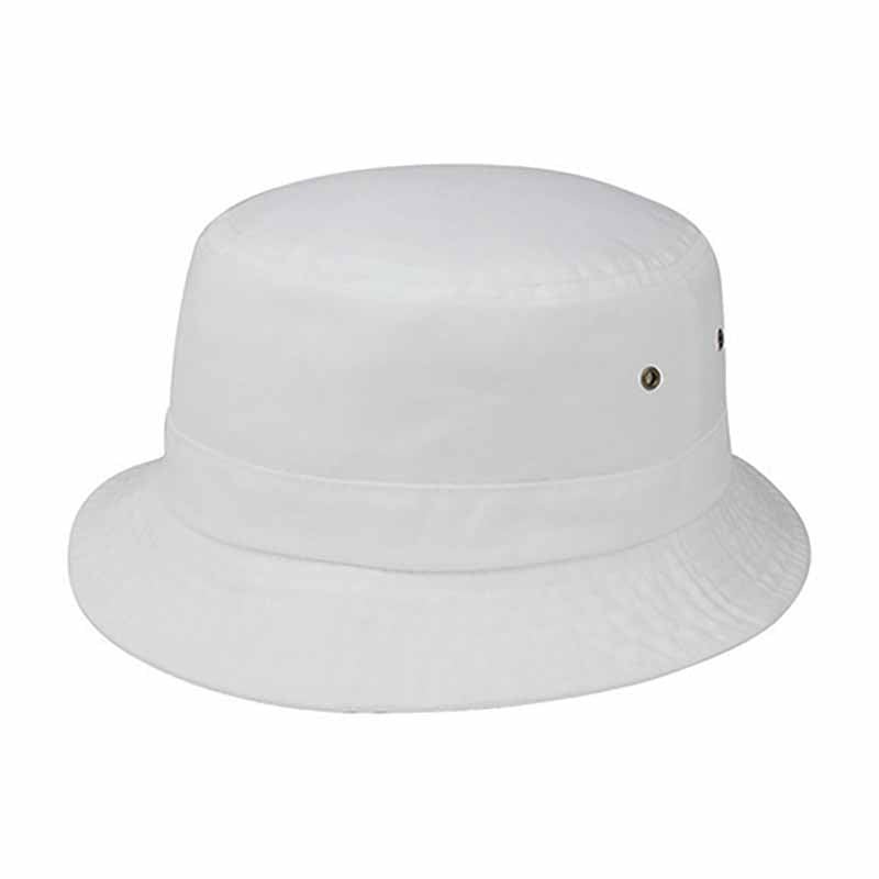 Pigment Dyed Twill Bucket Hat – Mega Cap White S/M (56 cm)