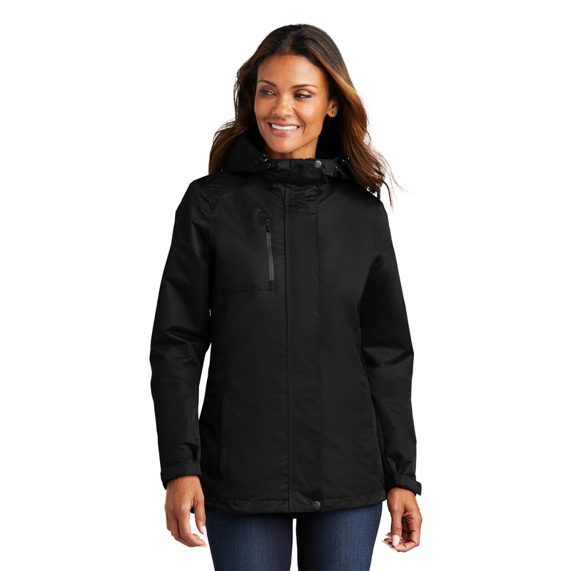 Port Authority L331 Ladies All-Conditions Jacket Black XS
